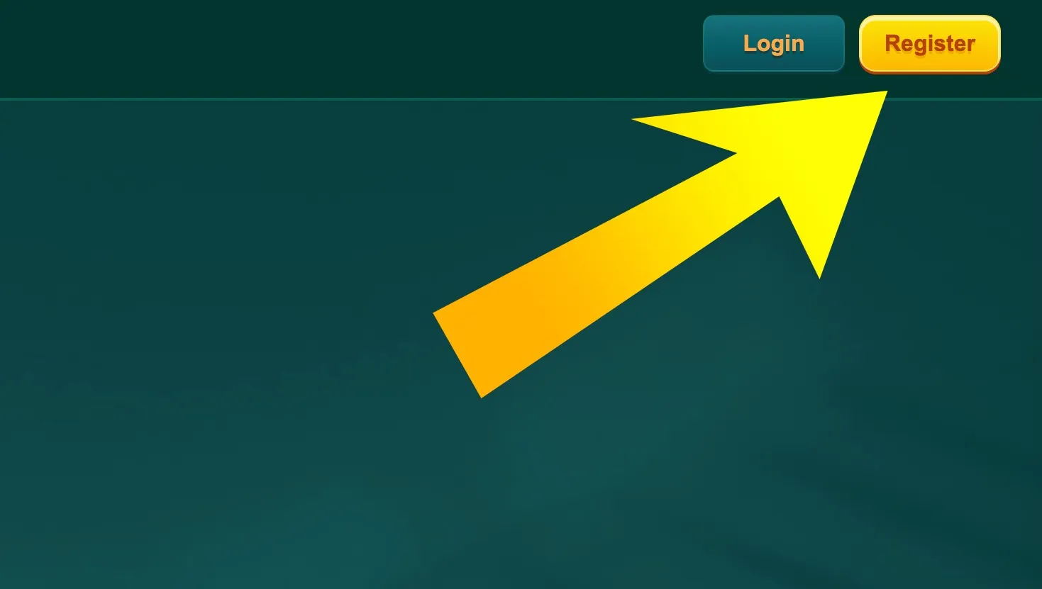 Register button on EK333 site